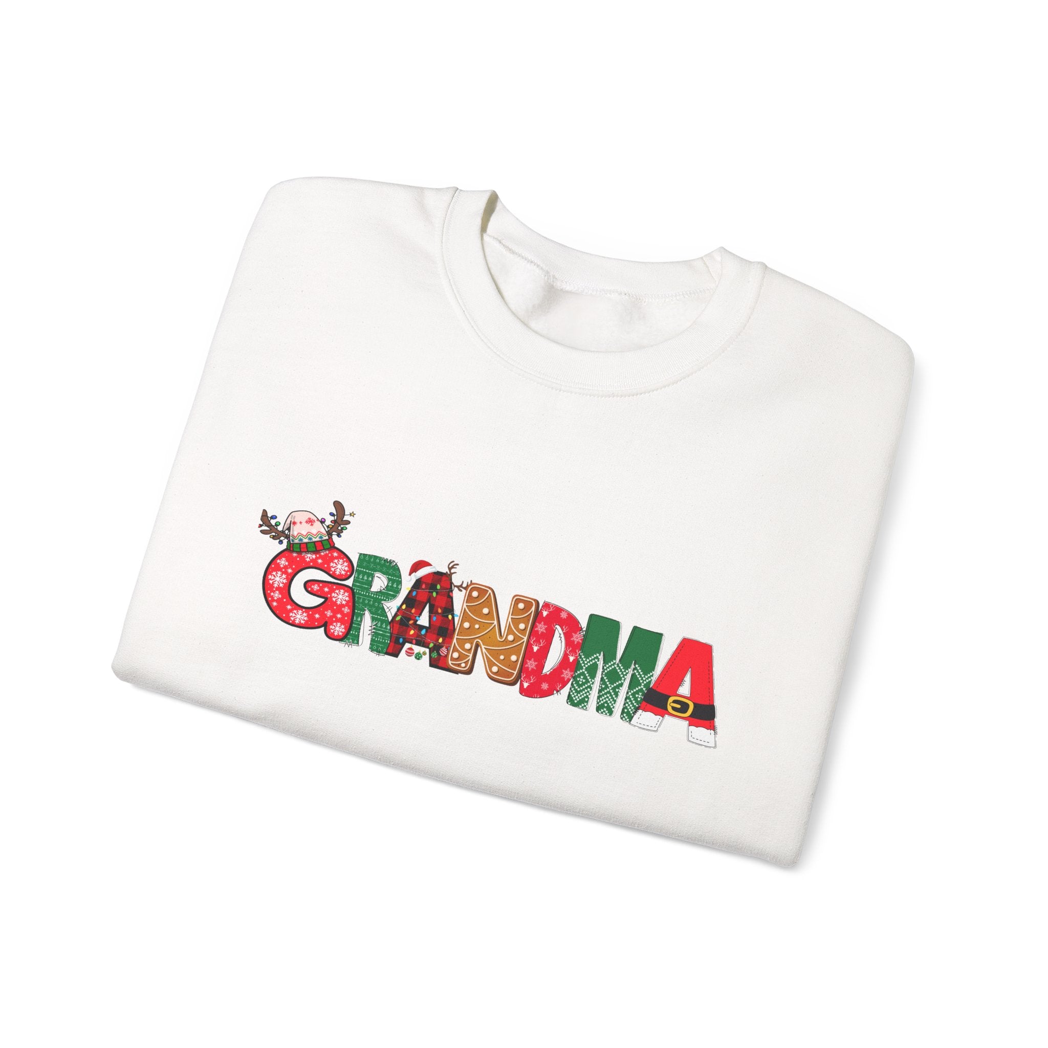 Festive Grandma Crewneck Sweatshirt