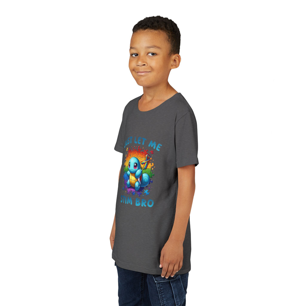 Youth Tee — "Just Let Me Stim Bro"