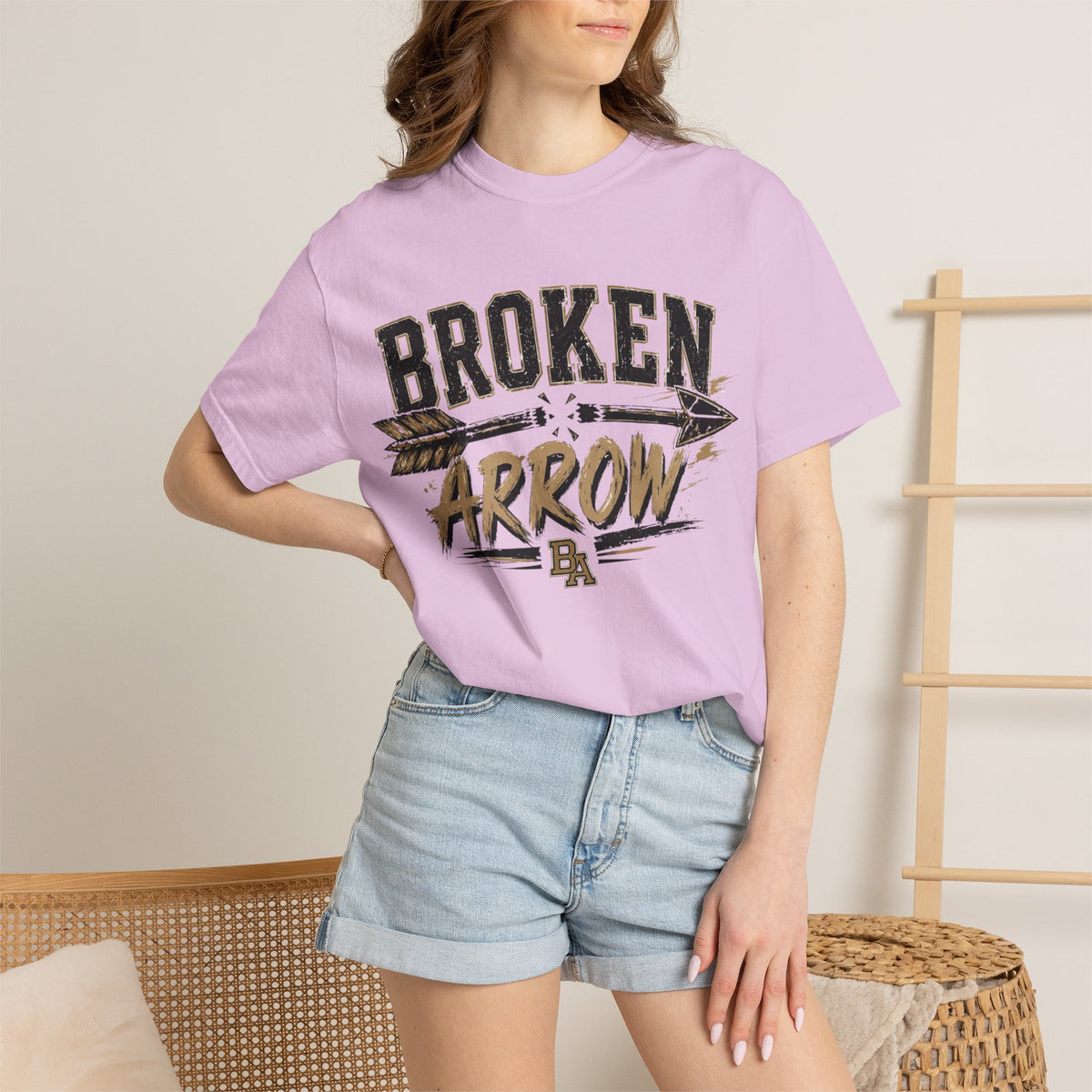 Broken Arrow Graphic T-Shirt — Rustic Arrow Logo Tee
