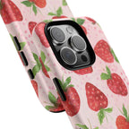 Strawberry Tough Magnetic Phone Cases