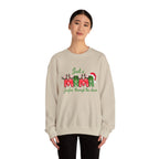 Just a Mama Holiday Crewneck Sweatshirt