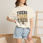 Tigers Graphic T-Shirt — Oneta Ridge Leopard Print School Spirit Tee