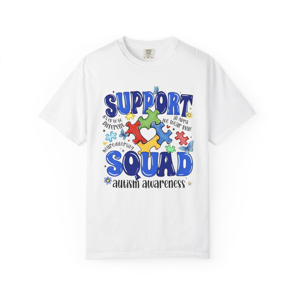 Support Squad Autism Awareness T-Shirt