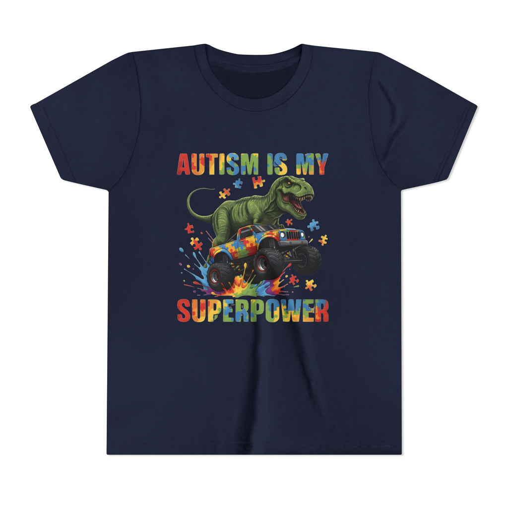 Youth T-Shirt — "Autism Is My Superpower"