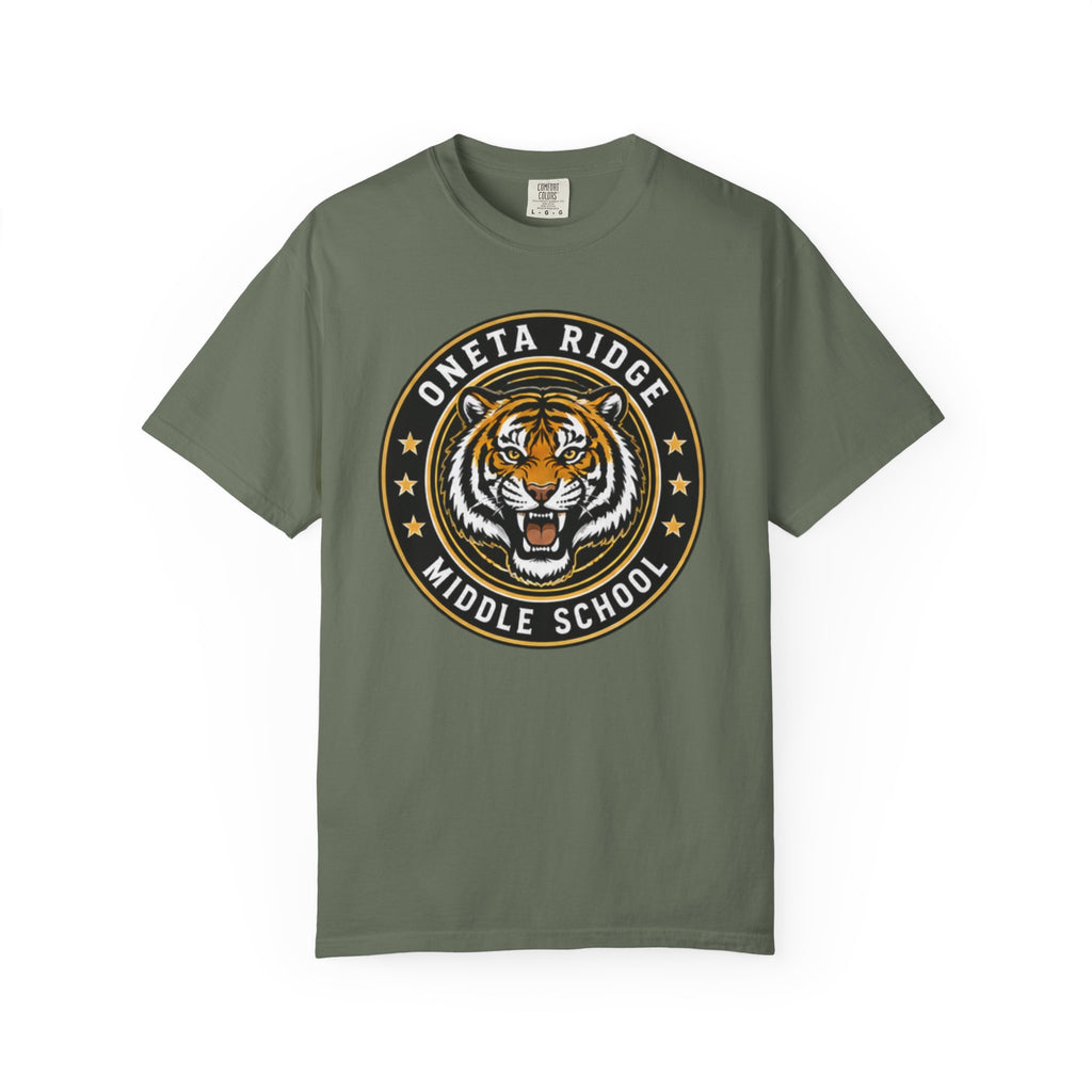 Oneta Ridge Middle School Tiger Logo T-Shirt