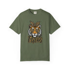 Tigers Leopard-Print Tiger Graphic Tee