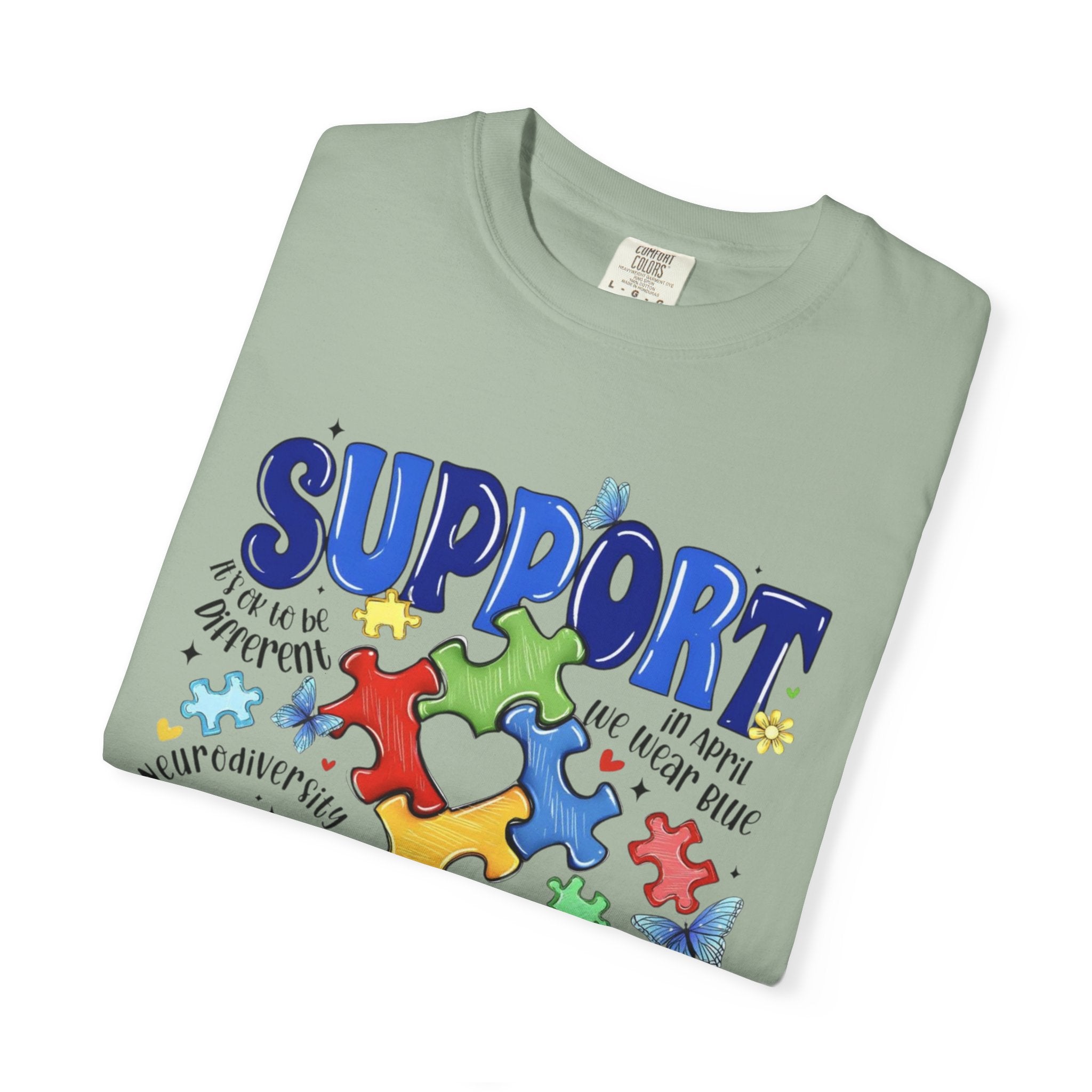 Support Squad Autism Awareness T-Shirt