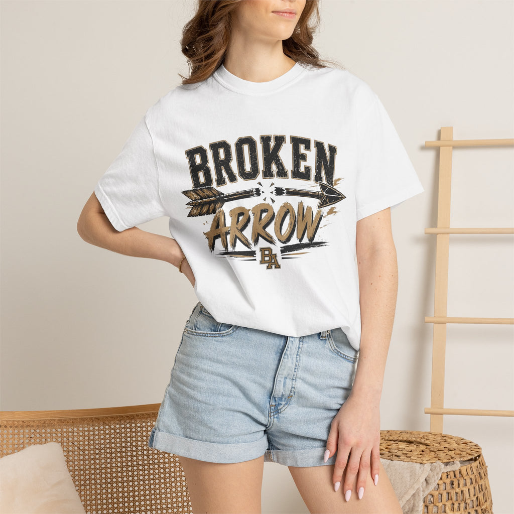 Broken Arrow Graphic T-Shirt — Rustic Arrow Logo Tee