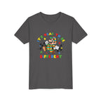 Youth Tee - "It's Okay To Be Different" Rainbow Skate Character Kids T-Shirt