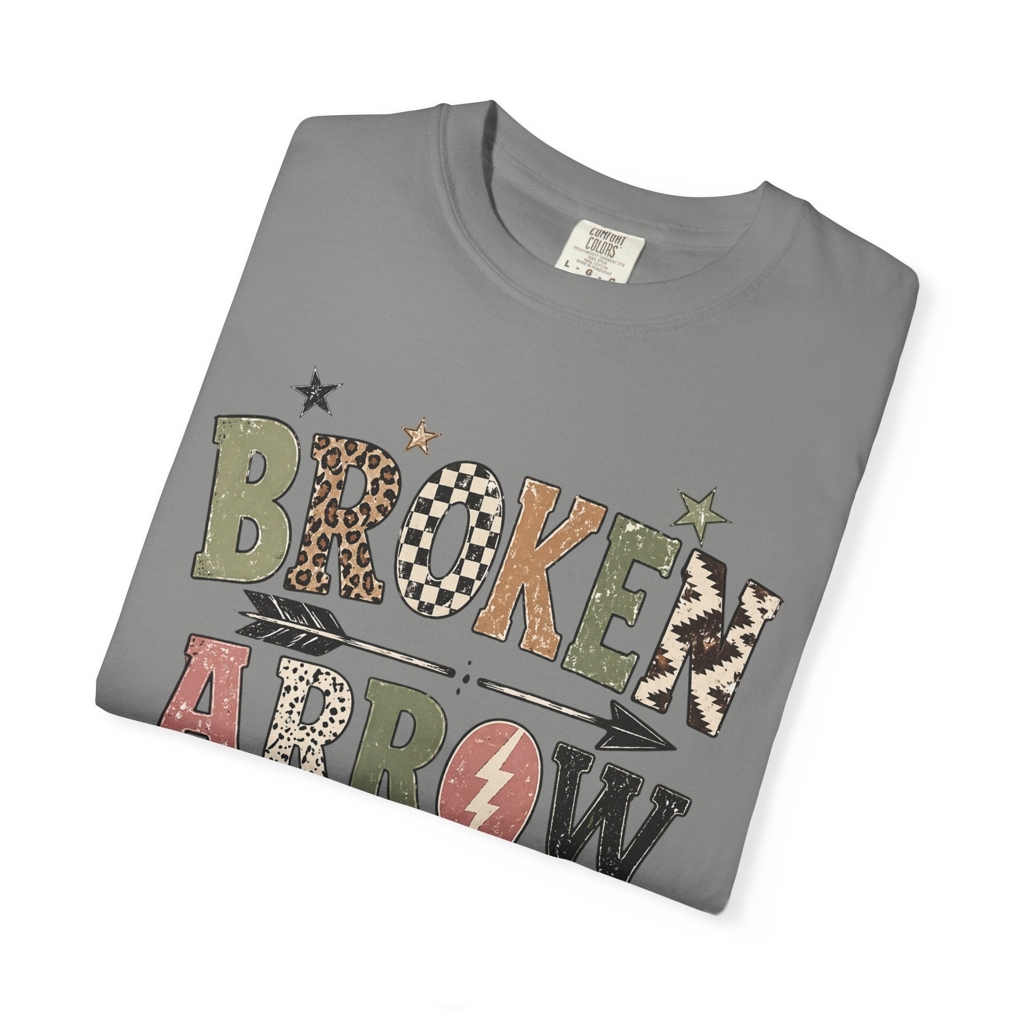 Broken Arrow Graphic T-Shirt — Retro Western Band Tee