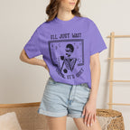I'll Just Wait Until It's Quiet Skeleton T-Shirt