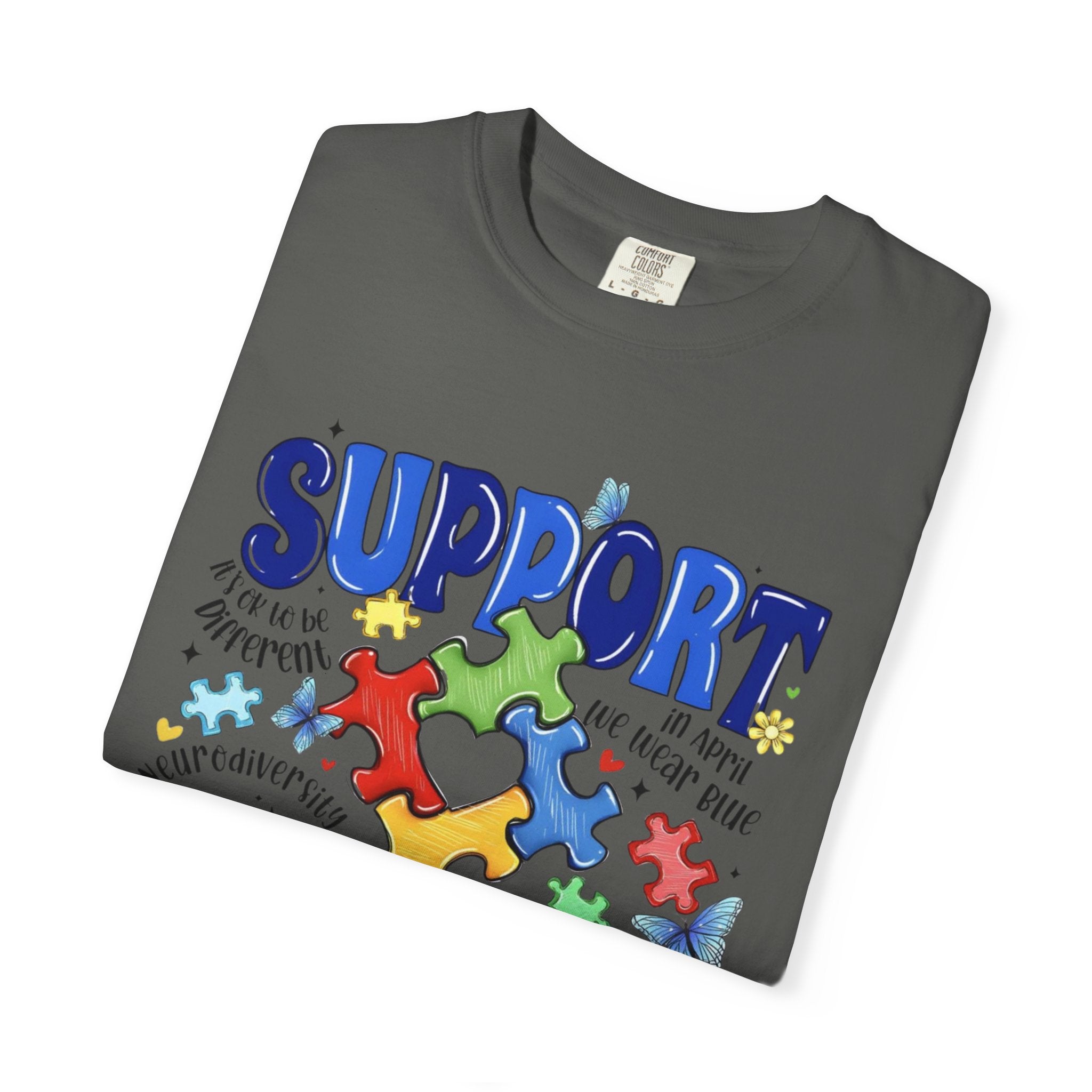 Support Squad Autism Awareness T-Shirt