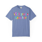 5rd Grade Teacher T-Shirt — "Big Hearts Shape Little Minds" Colorful School Teacher Tee