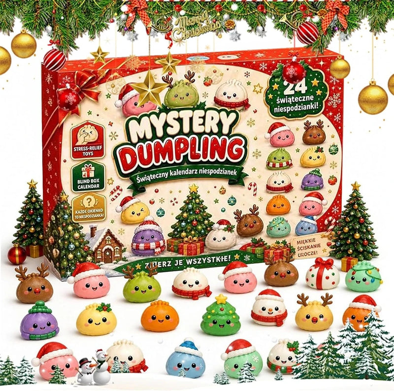 Christmas Countdown Calendar Gift Box