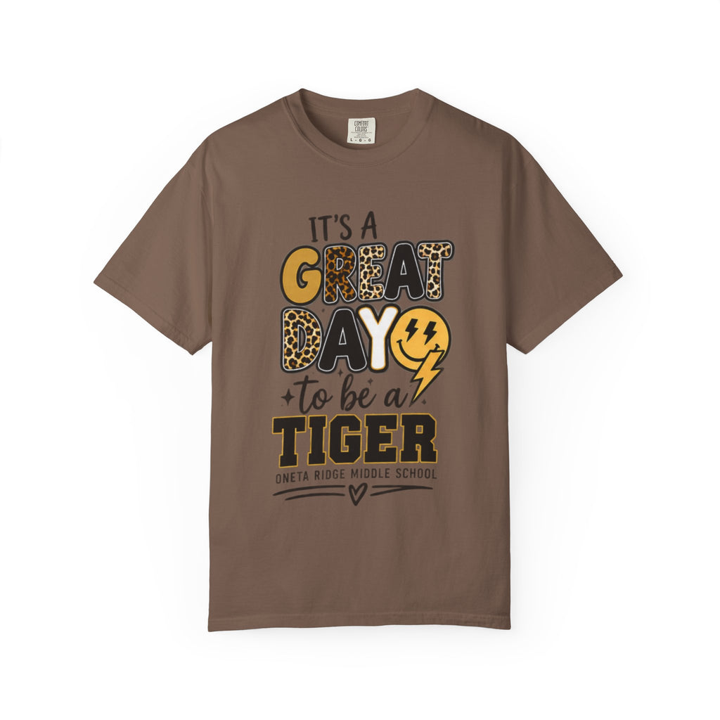 T-Shirt — "It's a Great Day to Be a Tiger" School Spirit Tee