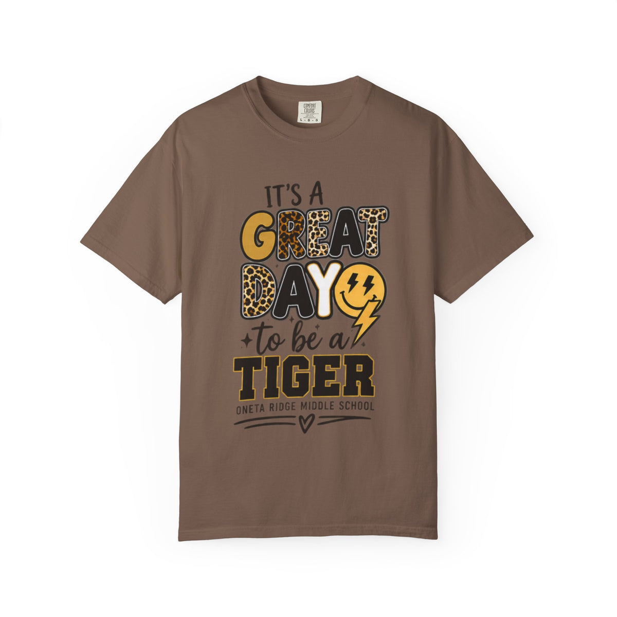 T-Shirt — "It's a Great Day to Be a Tiger" School Spirit Tee