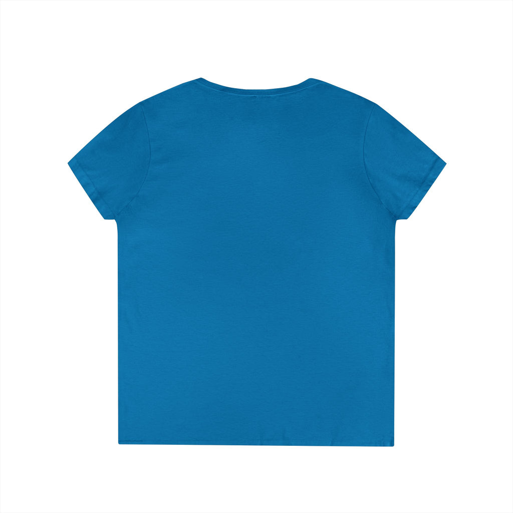 Emotion Faces V-Neck T-Shirt — "Regulation Not Expectation" Mental Health Tee