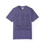 T-Shirt — "Regulation Before Expectation" Emotional Wellness Tee