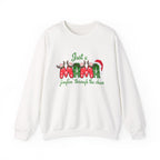 Just a Mama Holiday Crewneck Sweatshirt