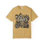 Cheer Mom T-Shirt — Pom-Pom & Megaphone Design for Cheerleading Parents