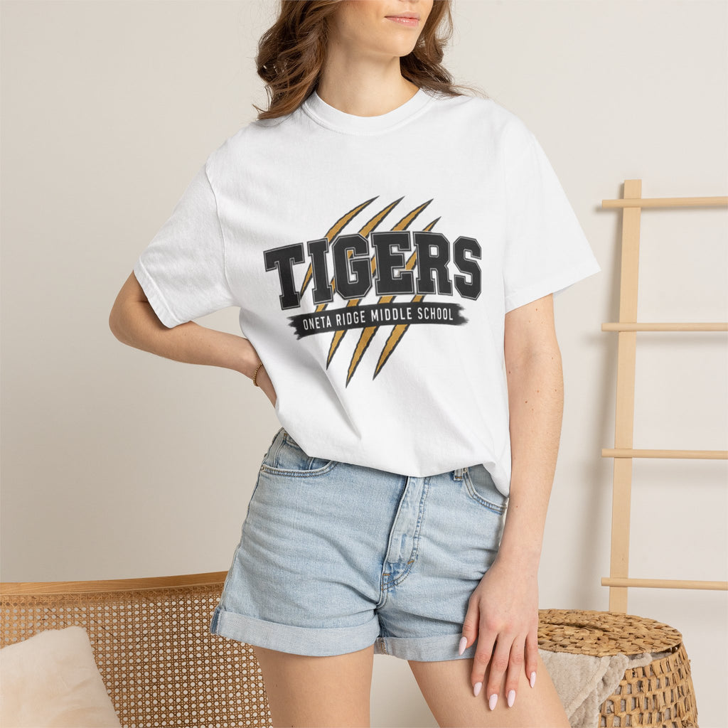 Tigers School T-Shirt — Bonita Ridge Middle School Spirit Tee
