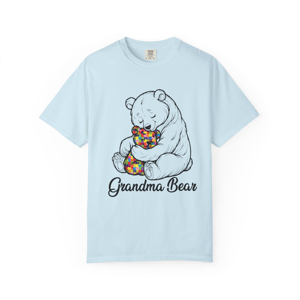 Grandma Bear T-Shirt – Cute Bear Hug Design with Colorful Teddy