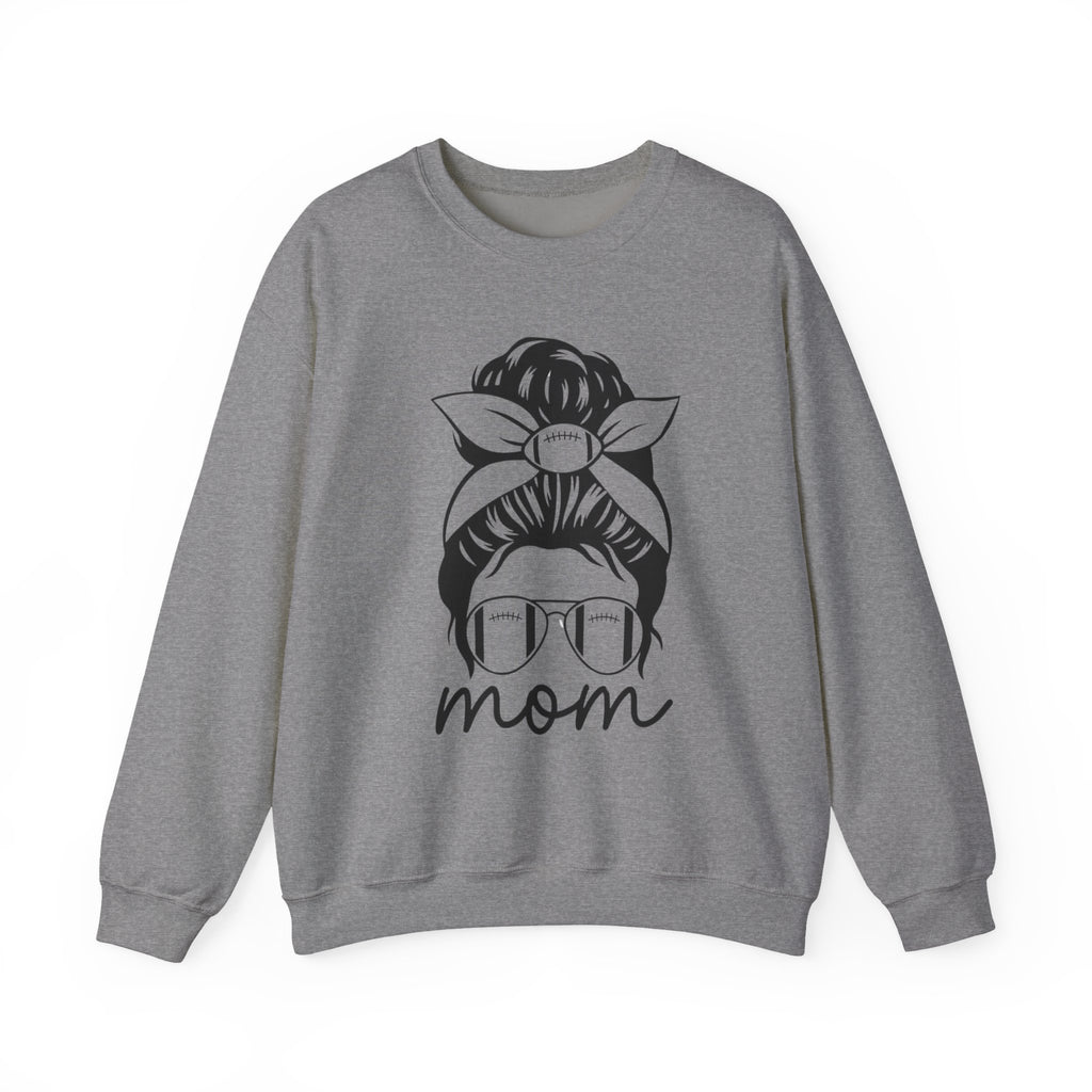 Mom Life Unisex Crewneck Sweatshirt football