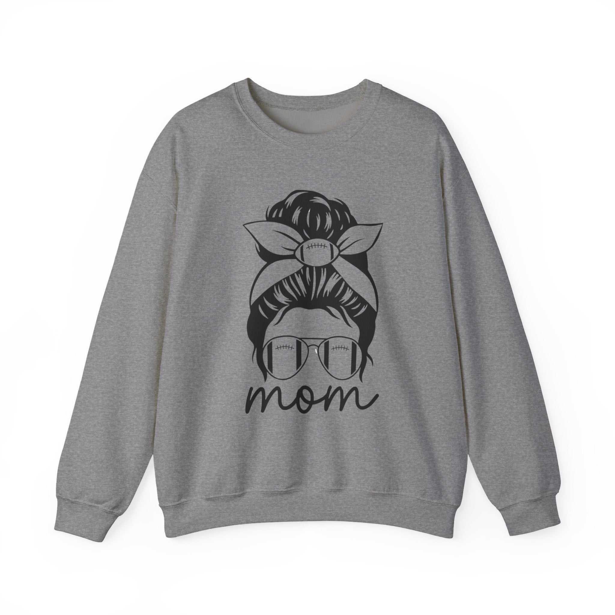 Mom Life Unisex Crewneck Sweatshirt football