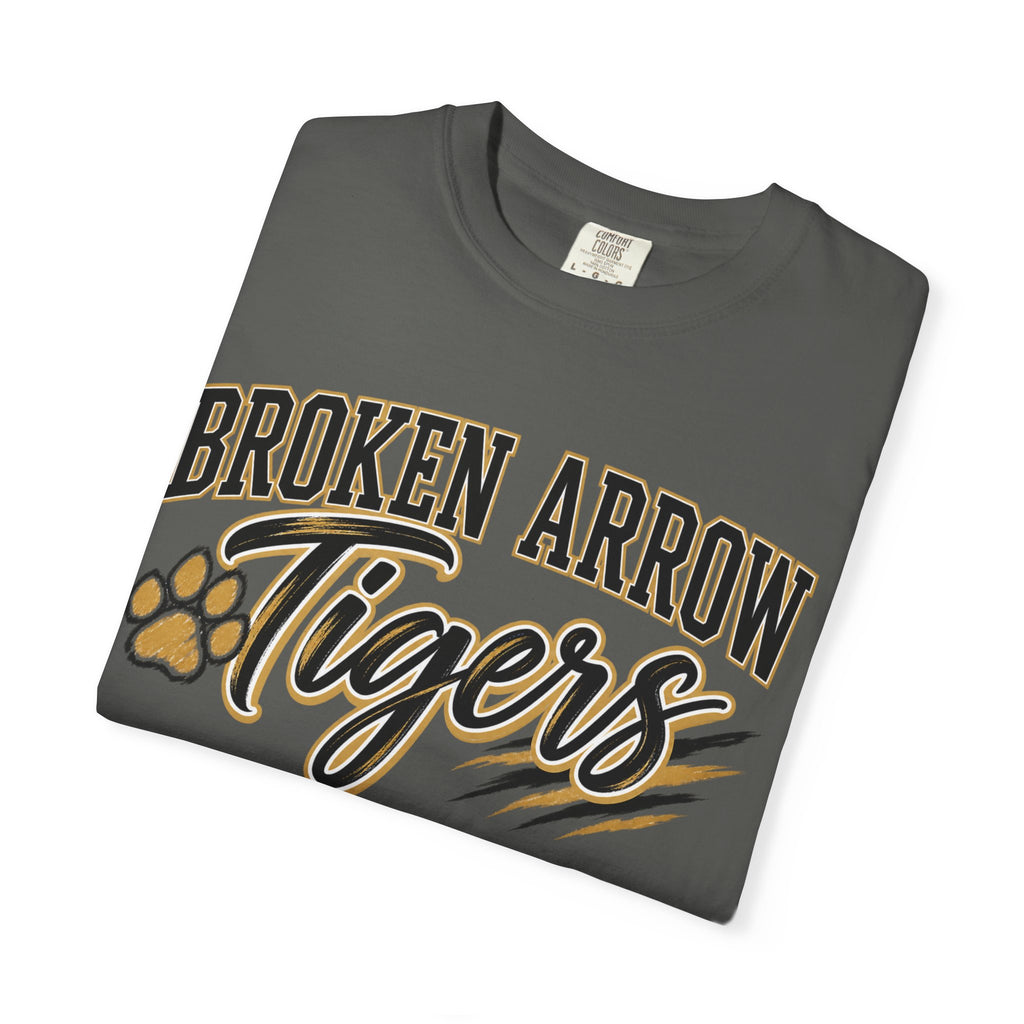 Broken Arrow Tigers T-Shirt — School Spirit Paw Graphic Tee