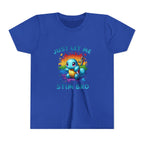 Youth Tee — "Just Let Me Stim Bro"