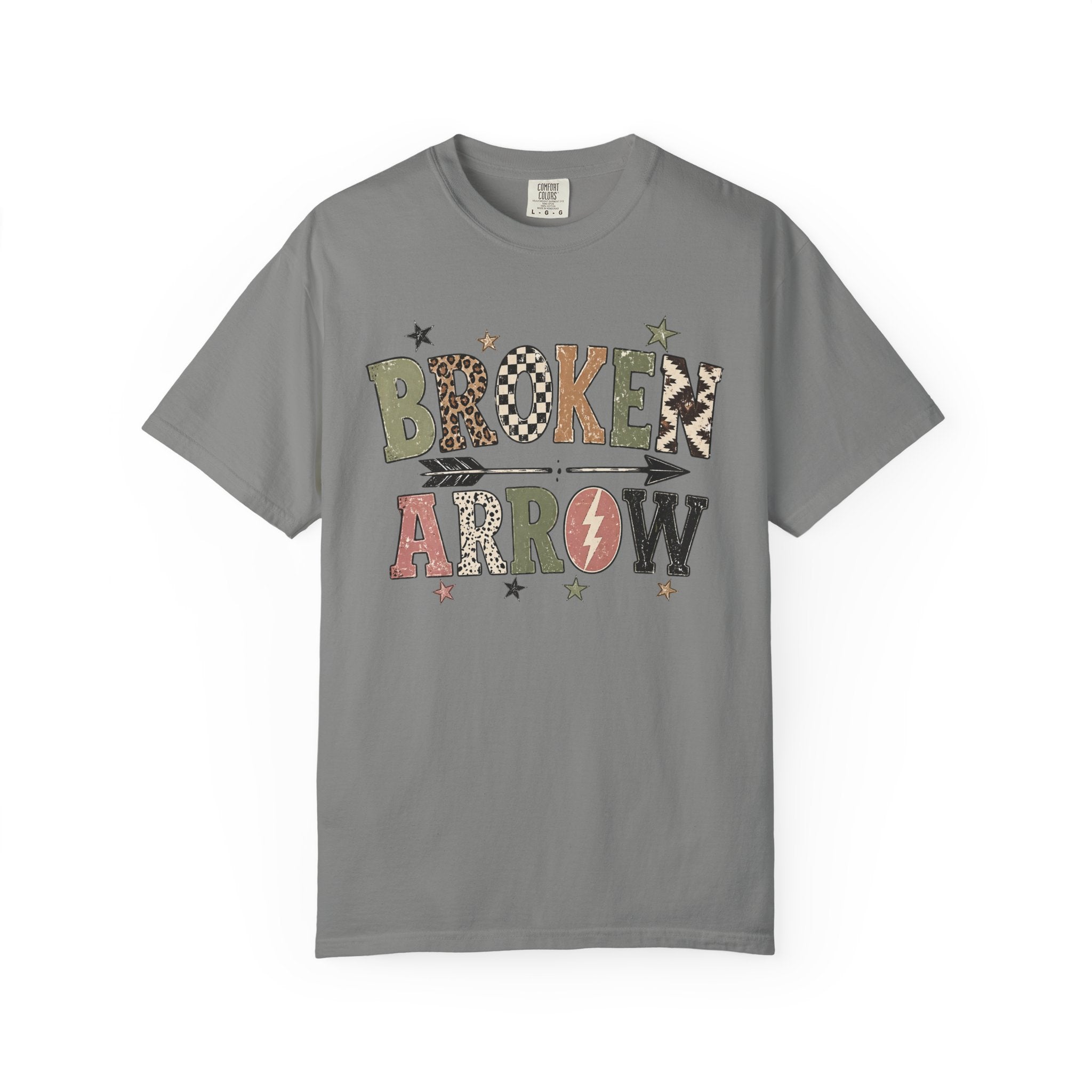 Broken Arrow Graphic T-Shirt — Retro Western Band Tee