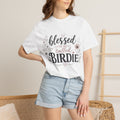 Blessed to Be Called Birdie T-Shirt — Floral Grandmother Gift
