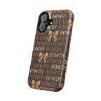 Howdy phone case
