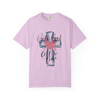 God Is Good All The Time T-Shirt — Cross & Heart Faith Tee