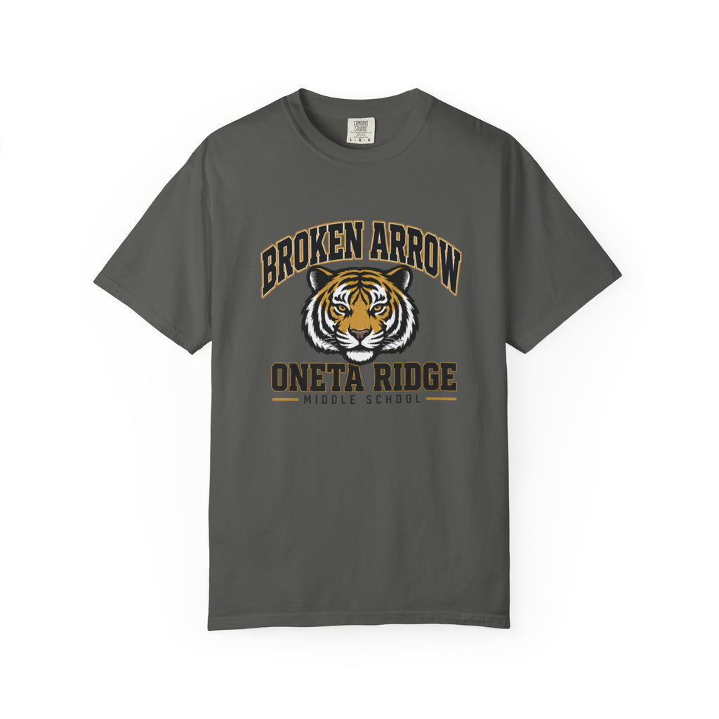Broken Arrow Oneta Ridge Tiger T-Shirt — Middle School Spirit Tee