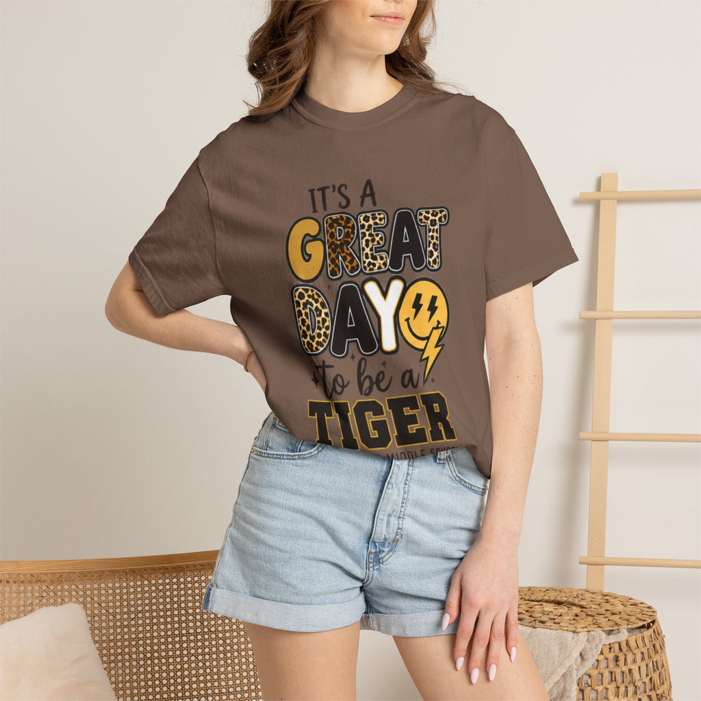 T-Shirt — "It's a Great Day to Be a Tiger" School Spirit Tee
