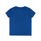 Emotion Faces V-Neck T-Shirt — "Regulation Not Expectation" Mental Health Tee