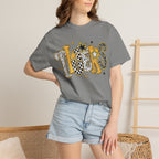 T-Shirt — 'Tigers' Retro Leopard Print Graphic Tee