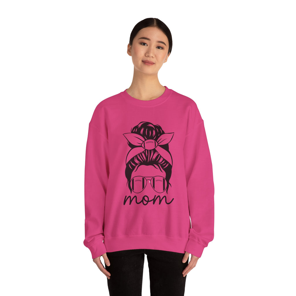Mom Life Unisex Crewneck Sweatshirt football