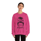 Mom Life Unisex Crewneck Sweatshirt football