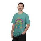 It's Okay To Be Different T-Shirt — Rainbow Autism Awareness Tee