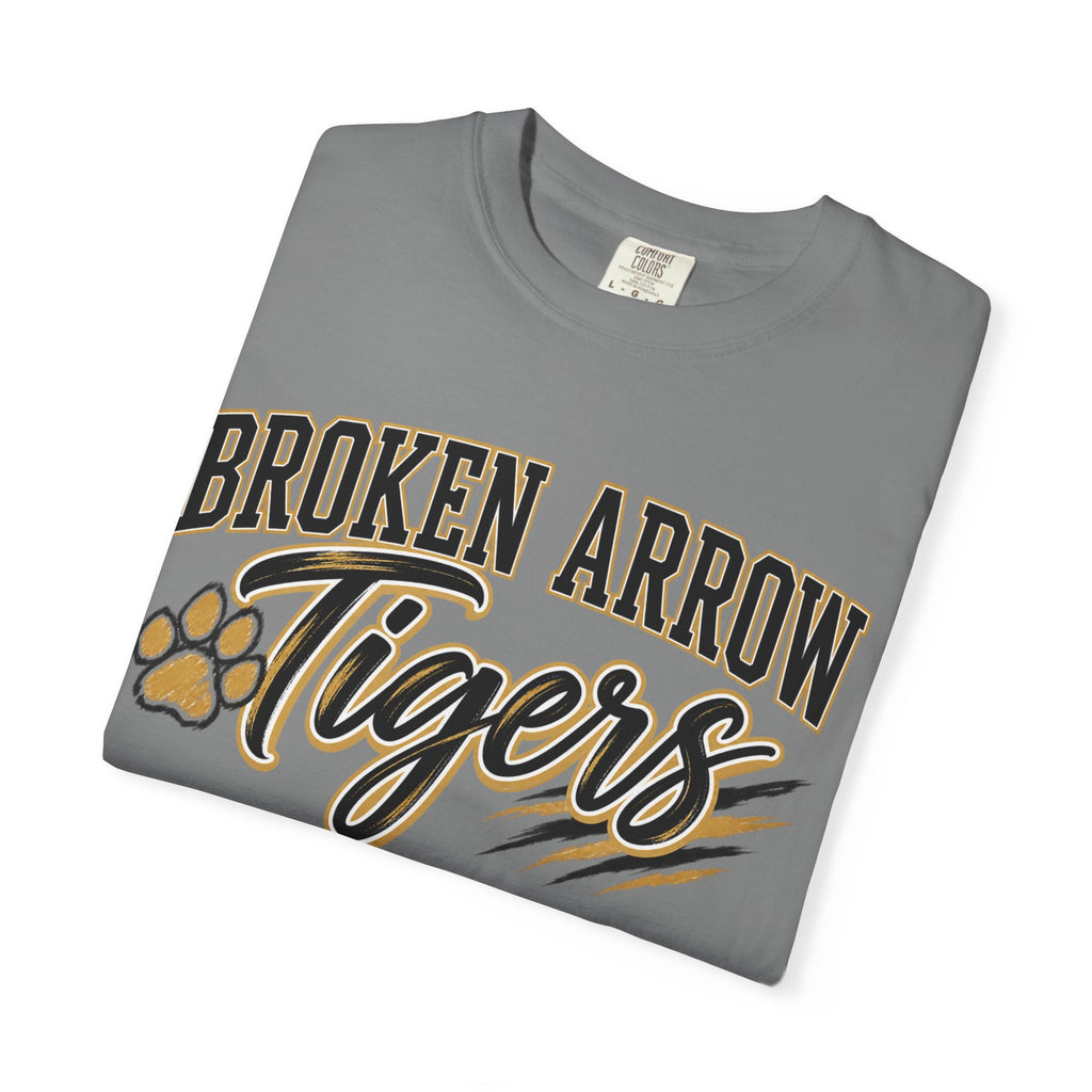 Broken Arrow Tigers T-Shirt — School Spirit Paw Graphic Tee