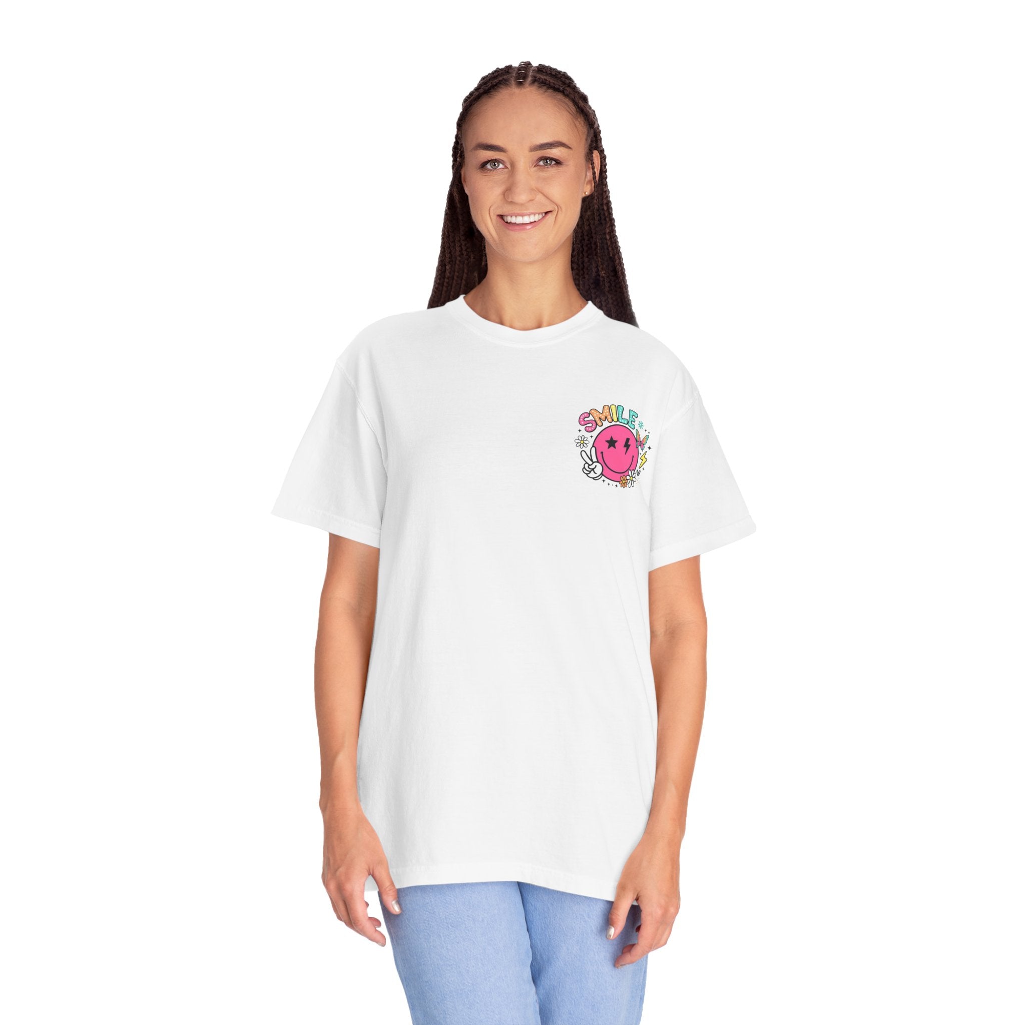 Smile Today T-Shirt — 'Be the Reason Someone Smiles Today' Retro Smiley Tee