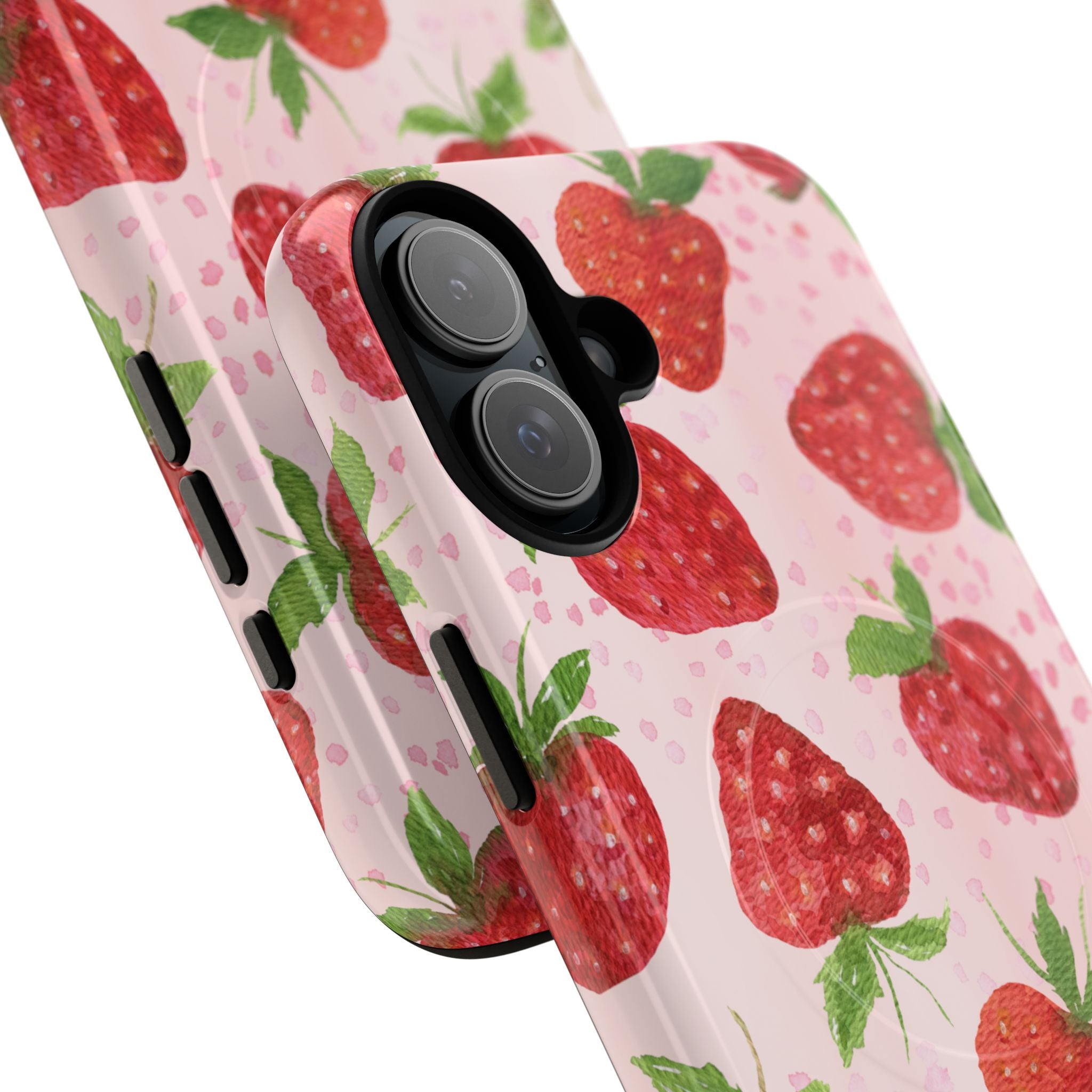 Strawberry Tough Magnetic Phone Cases