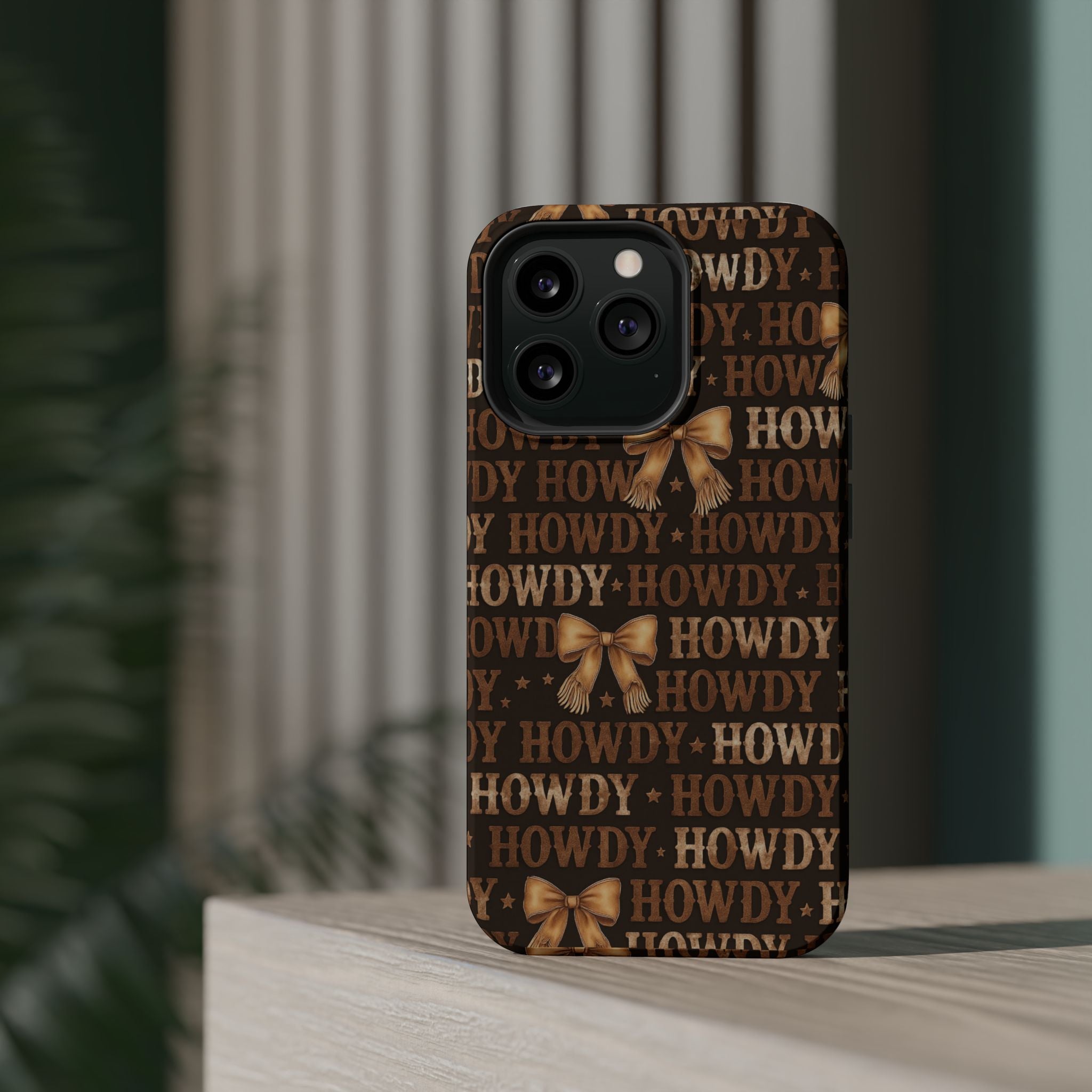 Howdy phone case