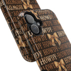 Howdy phone case