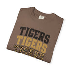 Tigers Graphic T-Shirt — Oneta Ridge Leopard Print School Spirit Tee