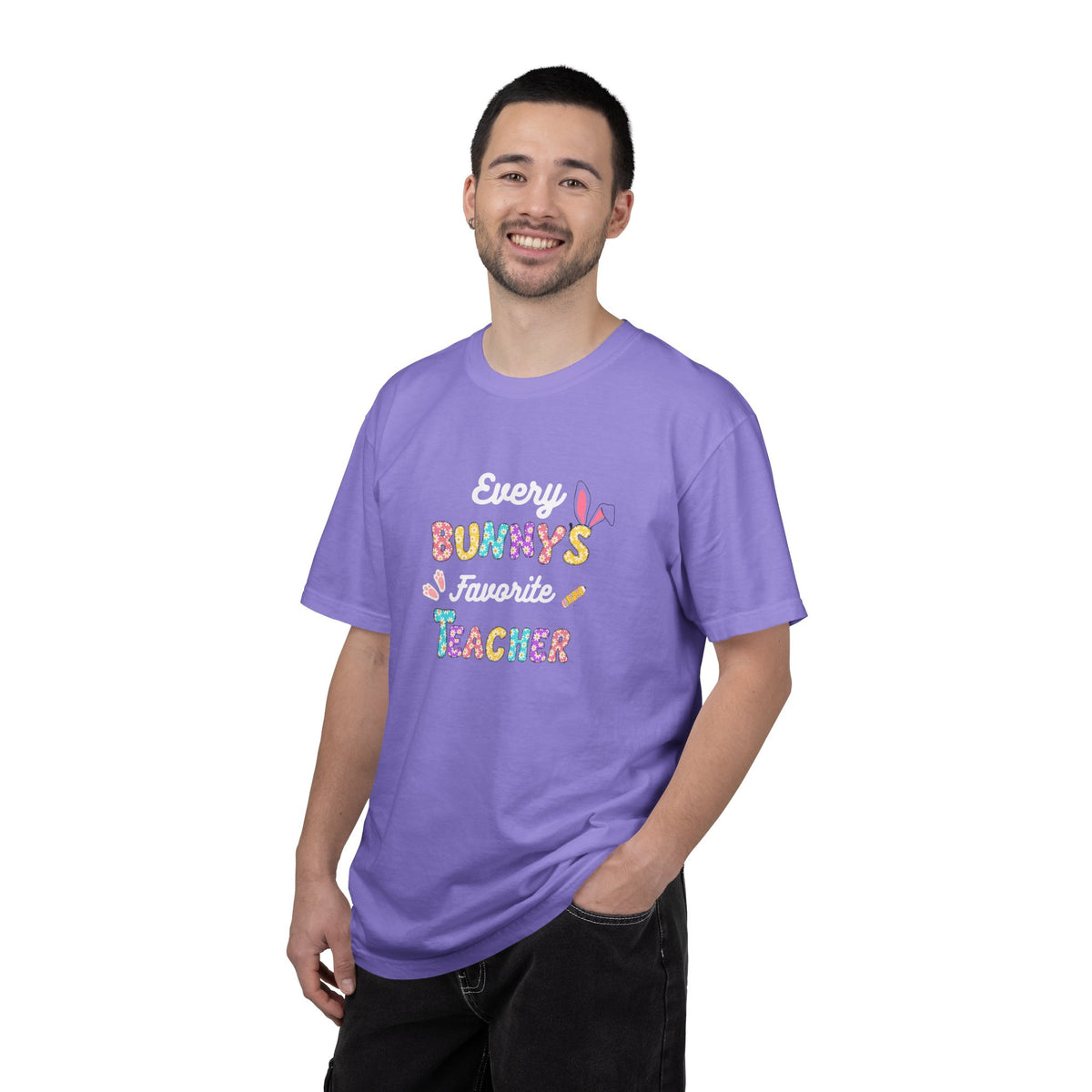 Copy of Every Bunny's Favorite Teacher T-Shirt, Unisex Tee for Bunny Lovers, Funny Gift, Easter Celebration, Casual Wear
