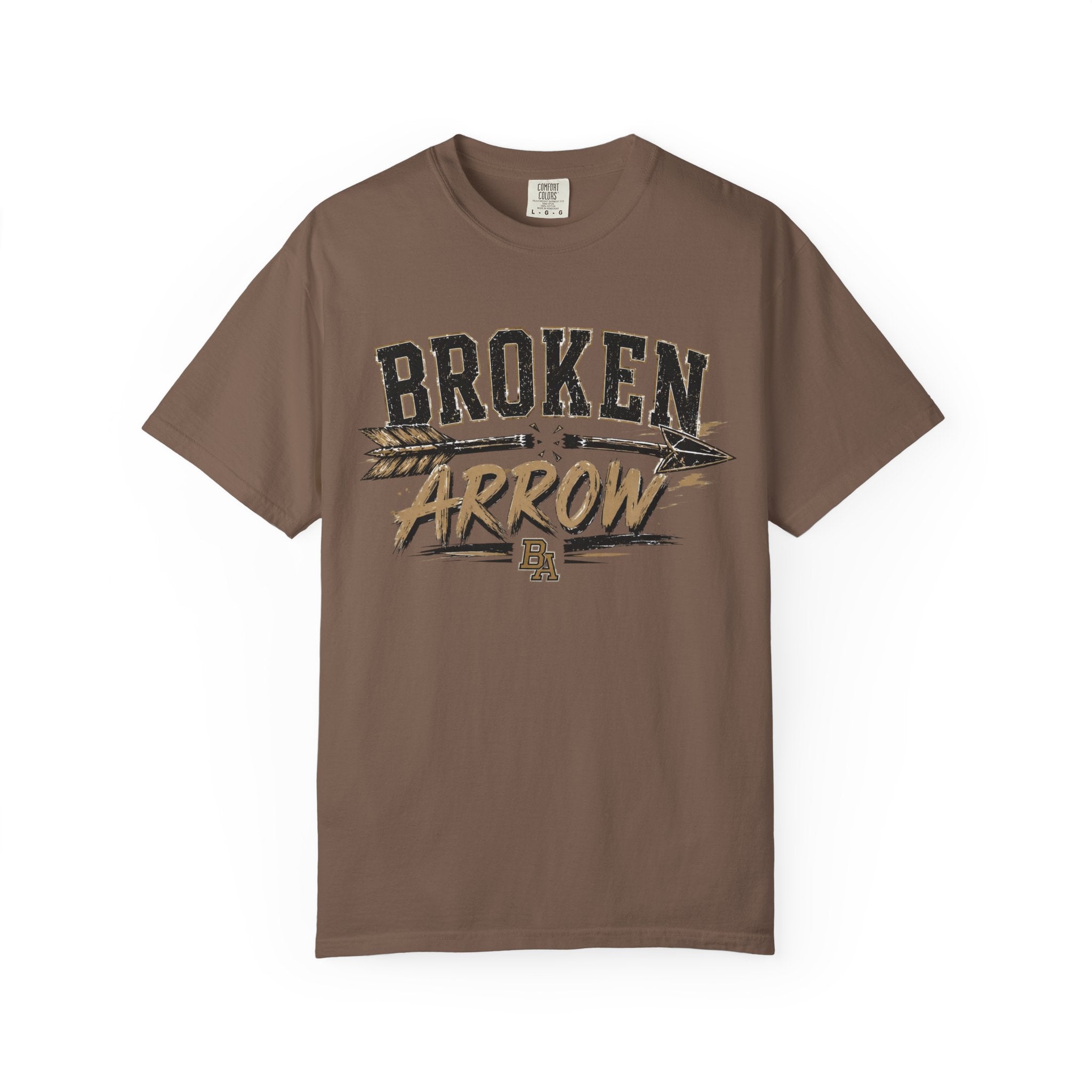 Broken Arrow Graphic T-Shirt — Rustic Arrow Logo Tee
