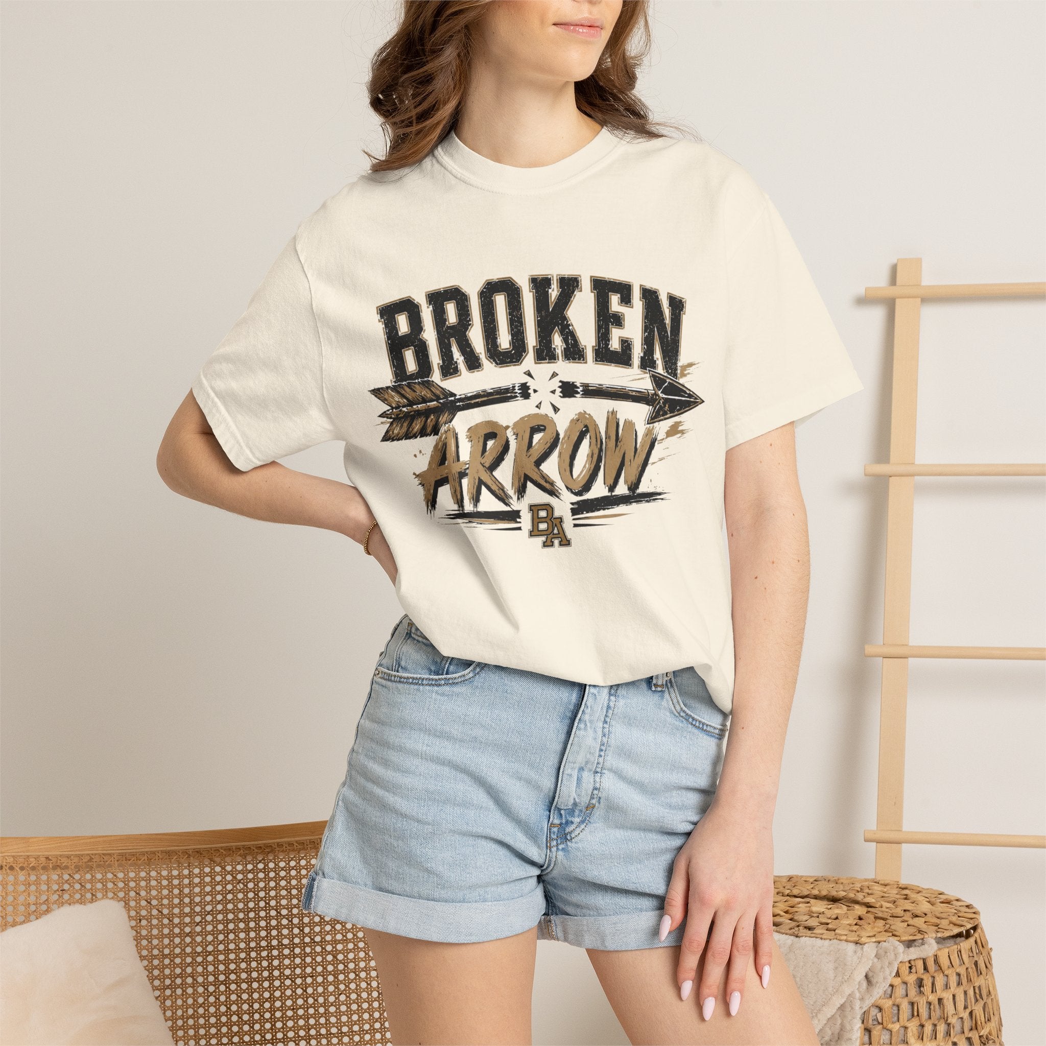 Broken Arrow Graphic T-Shirt — Rustic Arrow Logo Tee